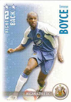 Emerson Boyce Wigan Athletic 2006/07 Shoot Out #350